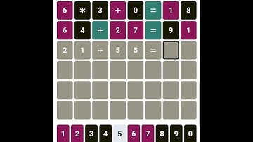 Nerdle Game 87 Solution - 16th April 2022