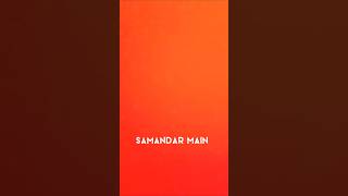Samandar main, kinara tuJo bikhroon main #shorts #viralvideo