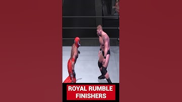 HCTP Ultimate Edition Features - #31 Royal Rumble Finishers (Full) #shorts #hctp