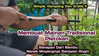 Cara Membuat Pletokan Atau Senapan Bambu @idekreatifsederhana144