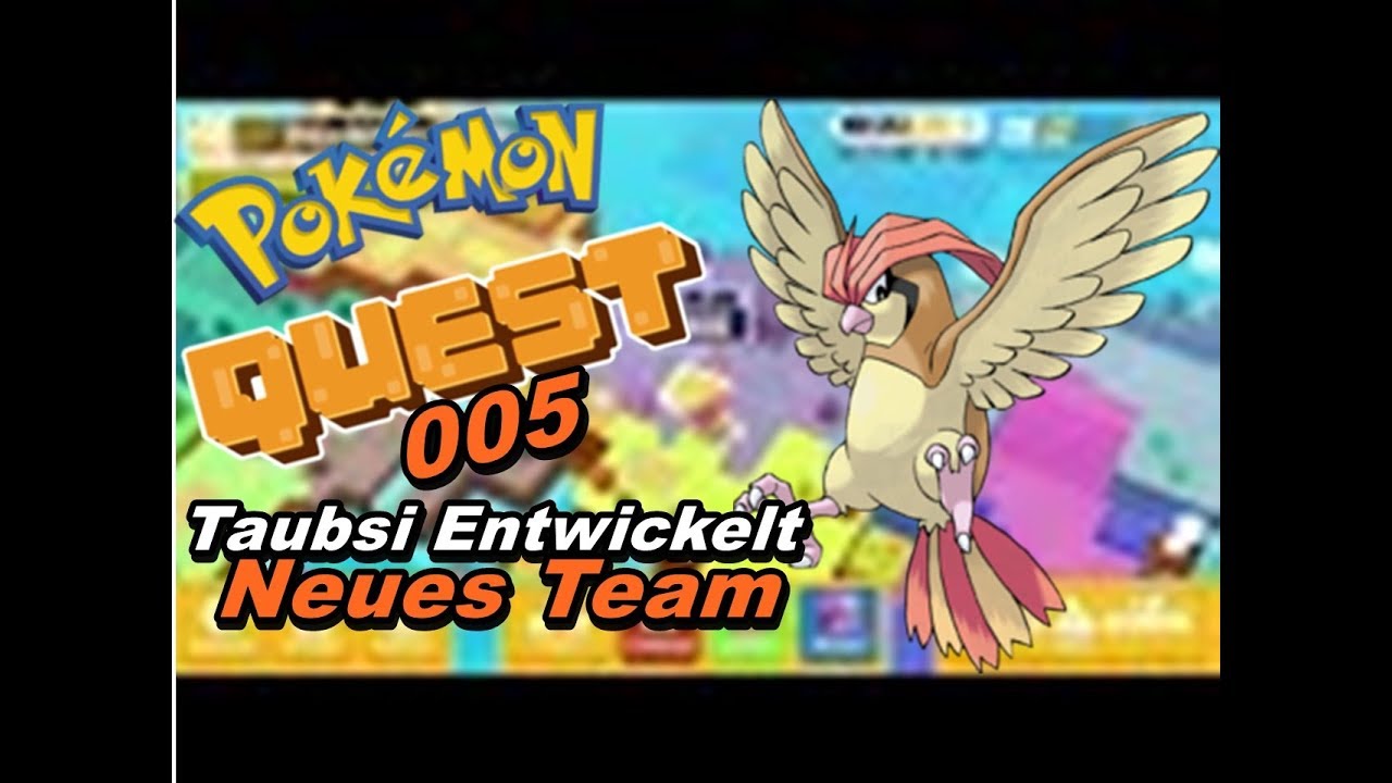 Taubsi Entwickelt Onyx Der Tank Pokemon Quest 005 German