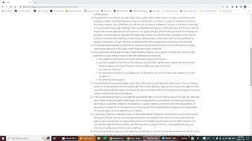 Create CRA My business and add business number