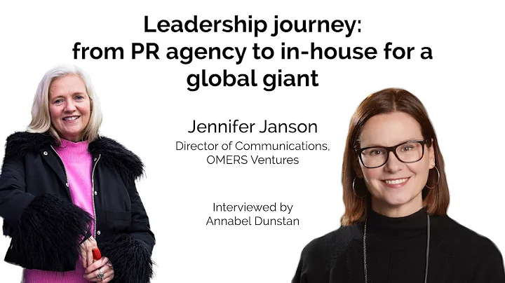 Jennifer Janson, Director of Communications, OMERS...