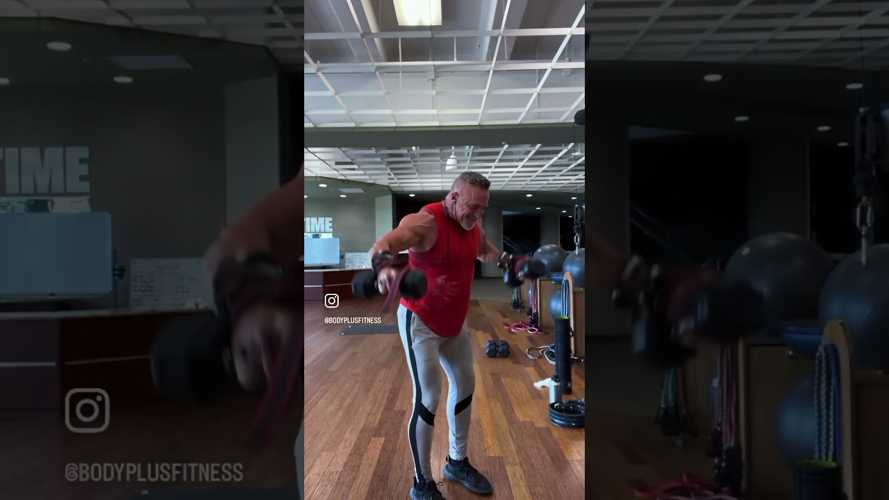 Hi rep lightweight side laterals are a great way to finish a shoulder workout