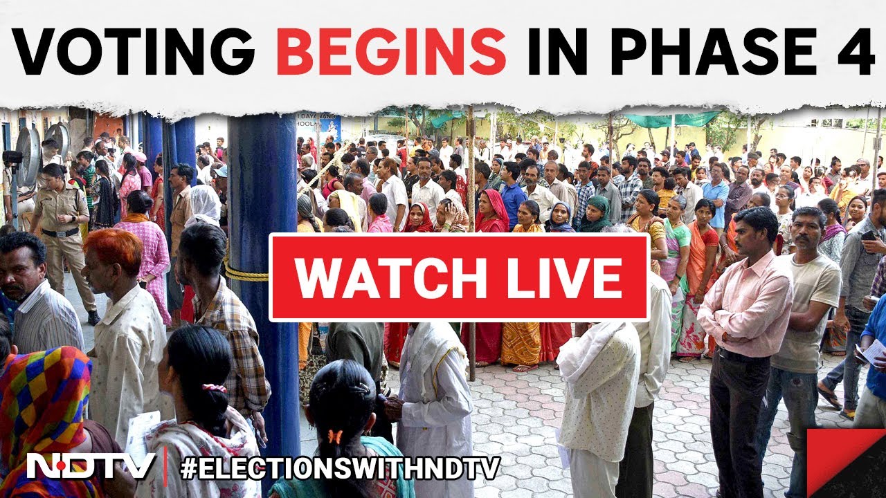 Voting In Phase 4 Of Lok Sabha Polls 2024 | Voting Begins In 96 Lok ...