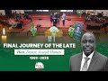 Final Journey Of Hon Joseph Denar Hamisi MP 
