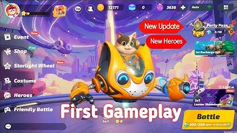Flash Party Android - Full Gameplay | New Update | First Gameplay | New Heroes in flash party Game