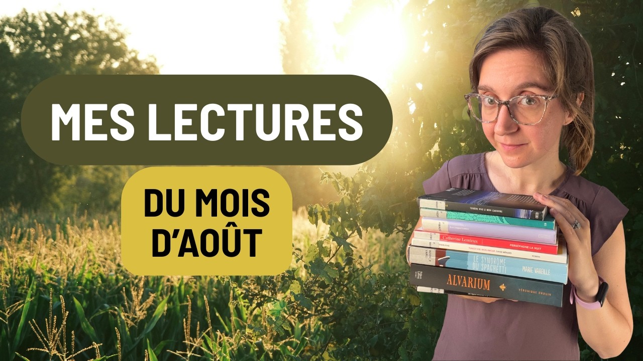 PARTIR EN LION finir en mouton | Mes lectures d'août 2026