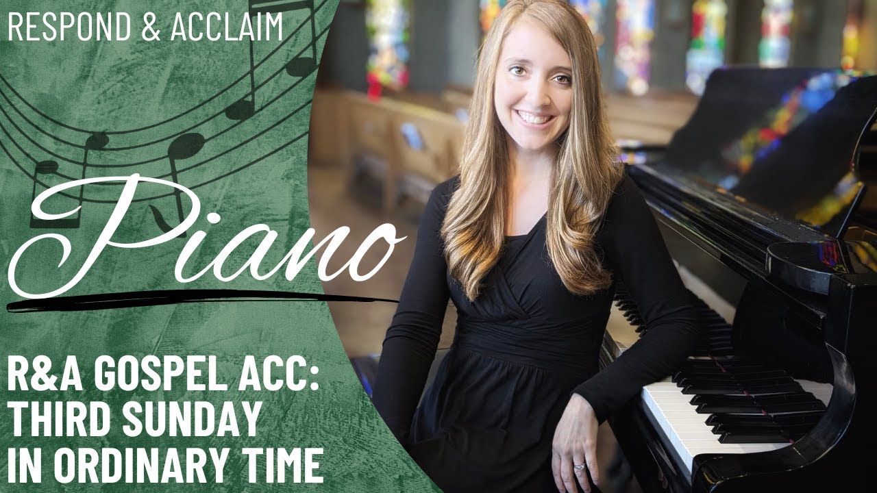 R&A Gospel Acclamation: Third Sunday in Ordinary Time (Piano Only)
