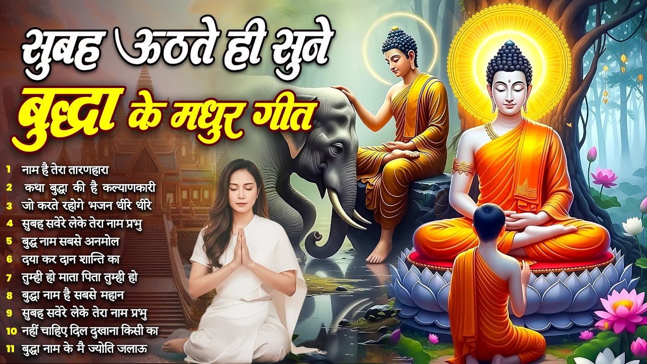 ☸️करुणा के सागर भगवान बुद्ध की कृपा बरसेगी सुबह उठते ही रोज़ सुनें ये भजन ~ Best Dhamma Geet #buddha