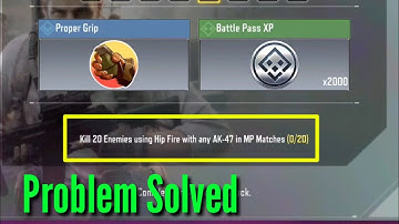 Kill 20 enemies using Hip Fire with any AK 47 in mp matches