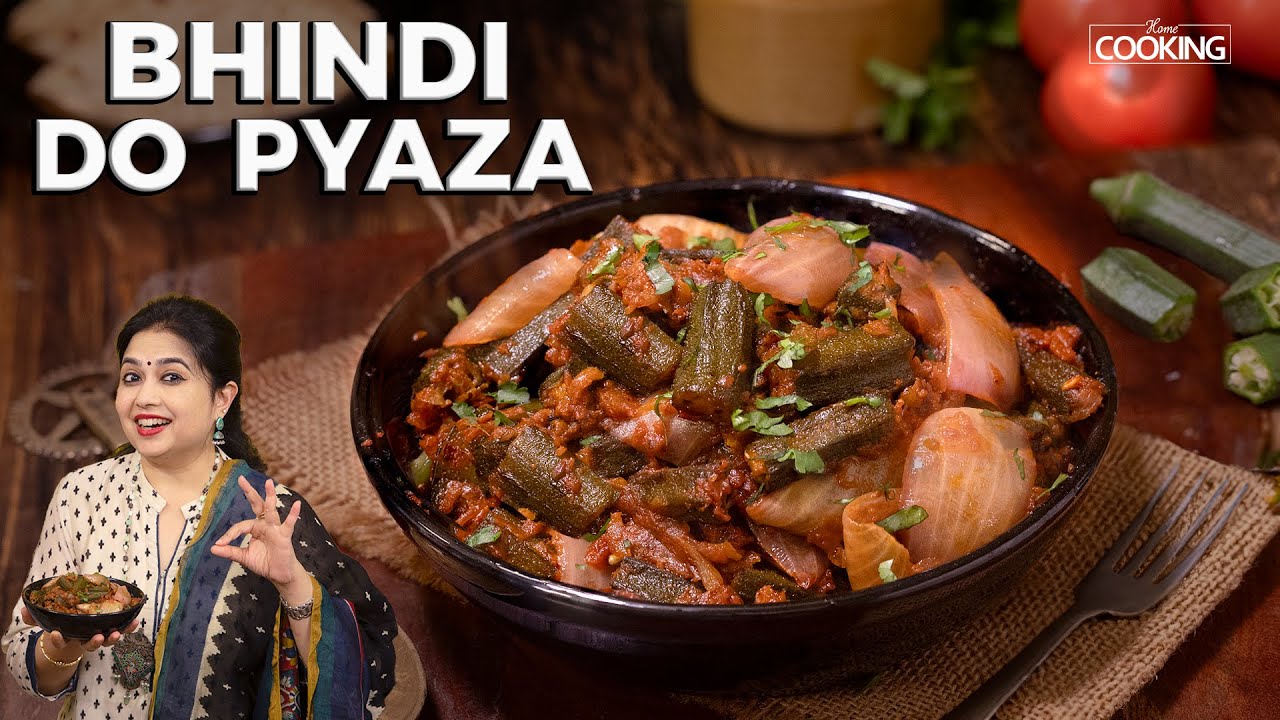 Bhindi Do Pyaza | Bhindi Ki Sabji | Side dish for rice Chapathi | Bhindi Recipe | Lady Finger Recipe