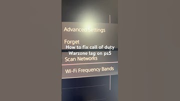 How to fix call of duty Warzone lag on ps5