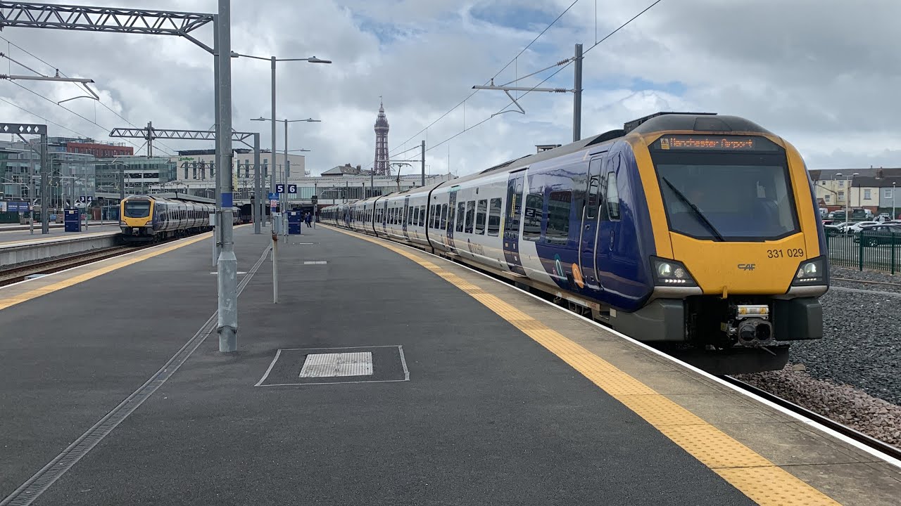 Trains on the Blackpool North Line!