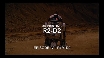 3D Printing R2-D2: Episode IV - R1/4-D2