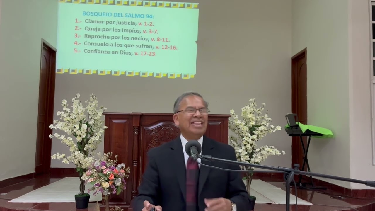 Salmo 94: EL SALMO DE LA JUSTICIA DIVINA || Pastor Miguel Núñez 🇲🇽 
