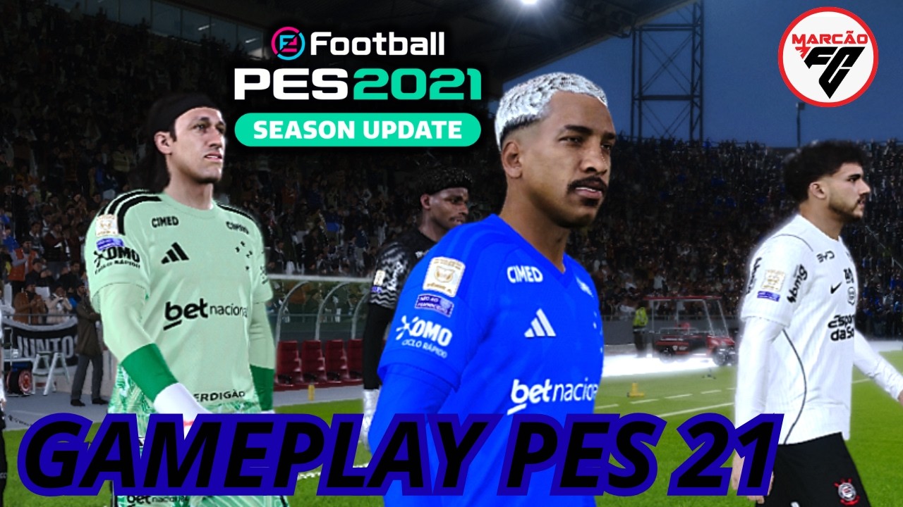 🎮GAMEPLAY CORINTHIAS 0 X 15 CRUZEIRO DIGITAL - EFOOTBALL PES 2021