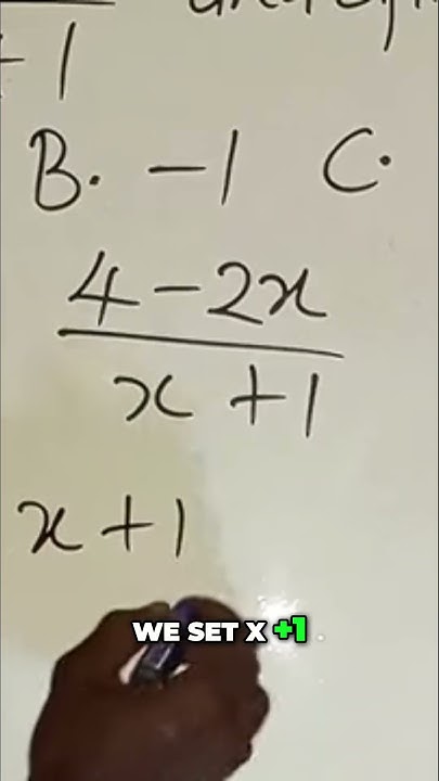 How to Find Undefined Values in Algebra Quickly (WAEC/WASSCE Math ...