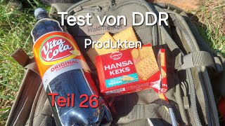 Der Waldmeiker &amp; die Lani testen wieder alte, bewährte DDR Produkte 