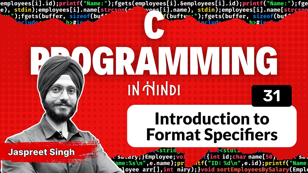 Introduction to Format Specifiers in C