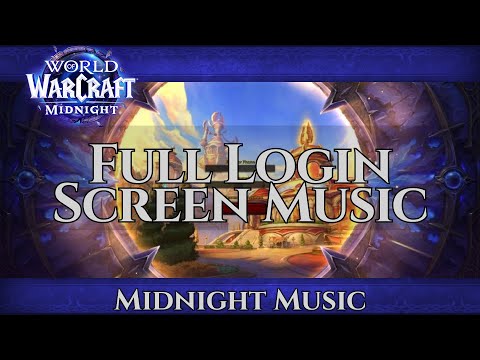 World of Warcraft Midnight Login Screen Music