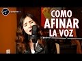 Como Afinar La Voz | Cantar Afinado Ejercicios | Clases de Canto