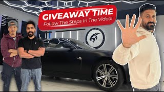 Jaguar XK 5 Minute Satin Black Wrap Challenge!