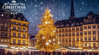 RELAXING Beautiful Snowy Christmas Ambience 2024 ? Best Christmas Songs of All Time for Relax