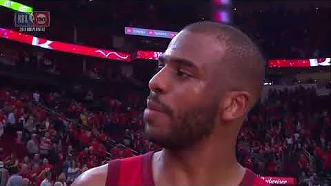 Chris Paul hates getting the top of his head touched