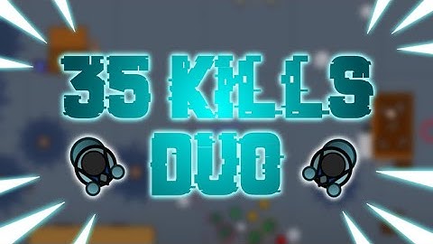 35 KILLS IN DUO COBALT☠| 6th ALL TIME | SURVIV.IO feat Paywax