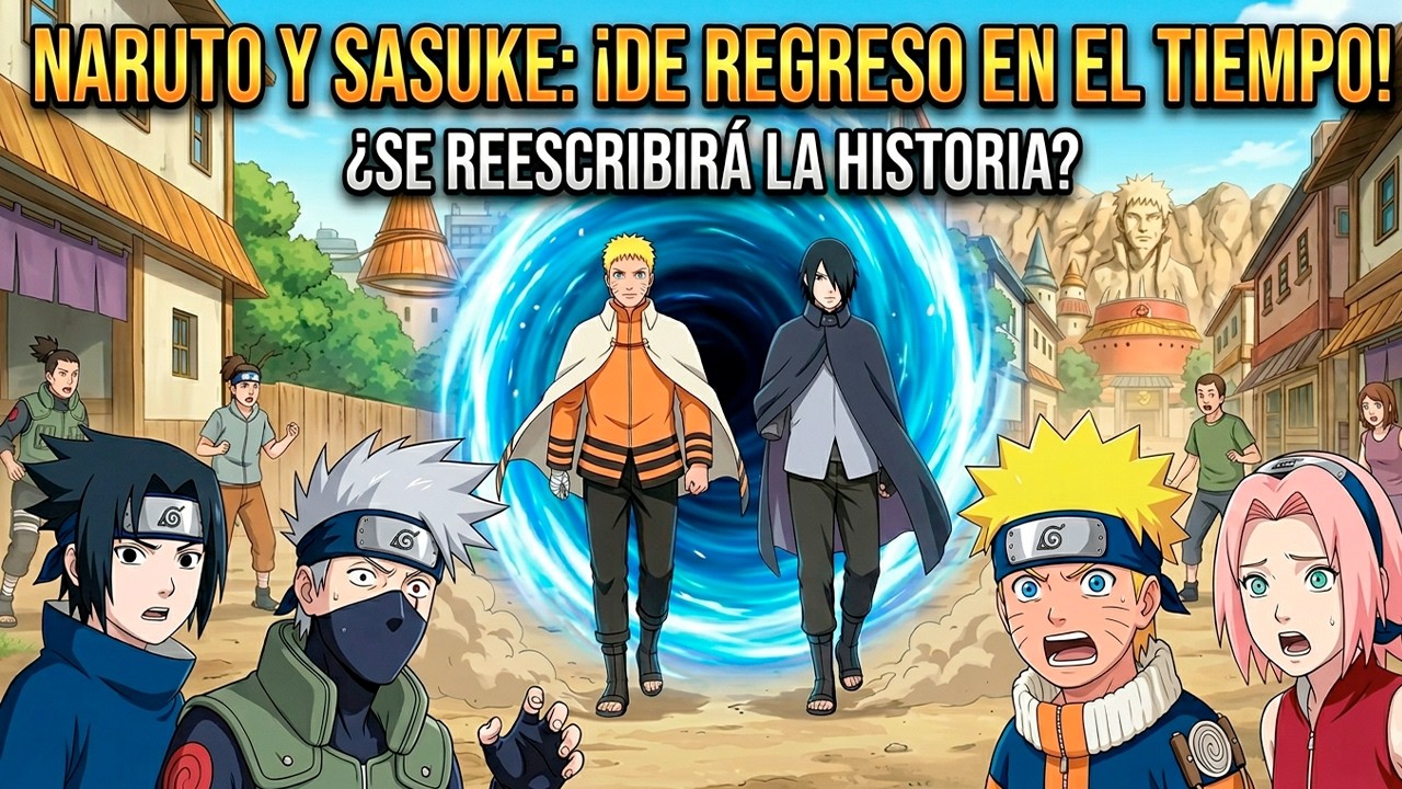Naruto y Sasuke viajaron al pasado con TODOS sus Recuerdos Del Futuro 😱 | Naruto
