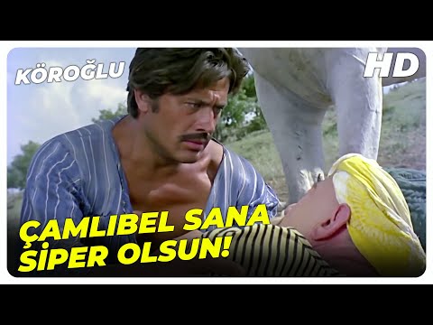 Köroğlu - Ben Sana Gözlerimi Helal Ediyorum Oğlum! | Cüneyt Arkın Eski Türk Filmleri