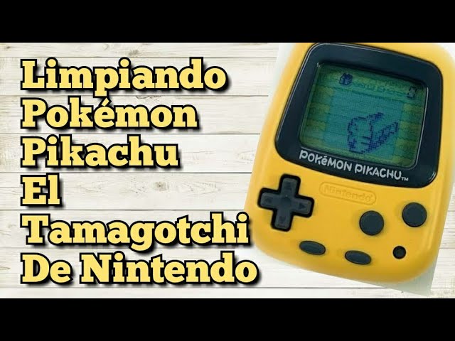 Limpieza Pokémon Pikachu Tamagotchi -