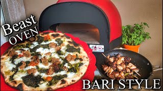 How to make Original Pizza Bari style With Amazing Toppings