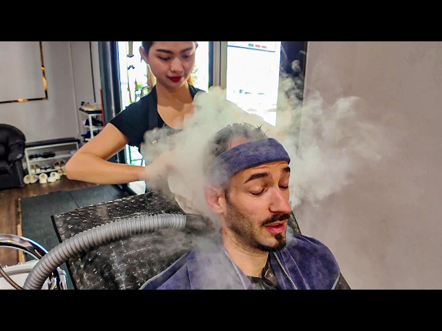 Innovative treatment: 1h Scalp Scrub | Ear Picking | Massage | Shave | ManiPedi - Pattaya 🇹🇭