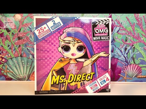 Магия Кино с Мисс Директ Распаковка | Ms. Direct LOL Surprise OMG Movie Magic Unboxing