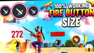 💥💯SECRET FIRE BUTTON SIZE AND POSITION AFTER OB40⚙️|ONLY RED NUMBERS😱|PYRO TIPS#freefire#garenaffmax