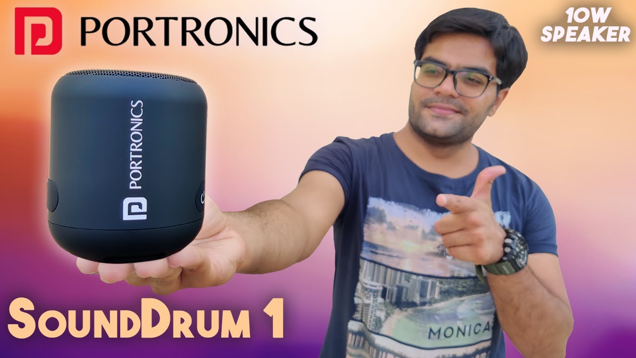 Portronics SoundDrum 1 10W TWS Portable 
