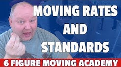 Moving Company Rates and Standards