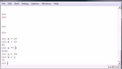 Python Programming Tutorial   3   Variables video x flv