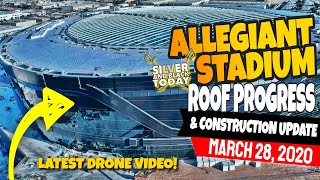 Allegiant stadium las vegas, stadium, roof, jobs, progress, virtual
tour, a...