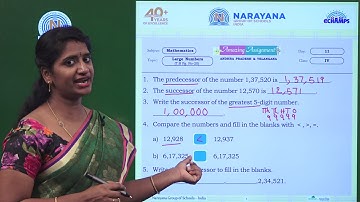 AP & TS Maths Assignment Video Class IV Day 11