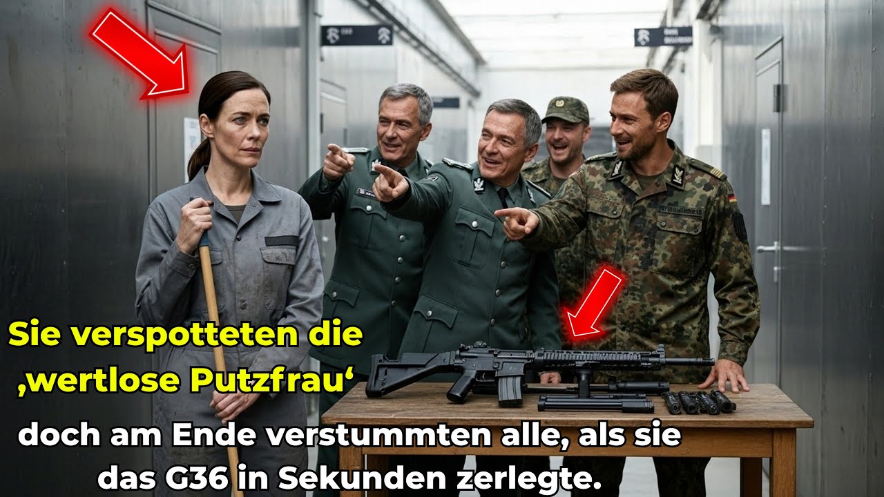 Sie verspotteten die ‚wertlose Putzfrau … dann zeigte sie, wer hier wirklich ausgebildet ist.