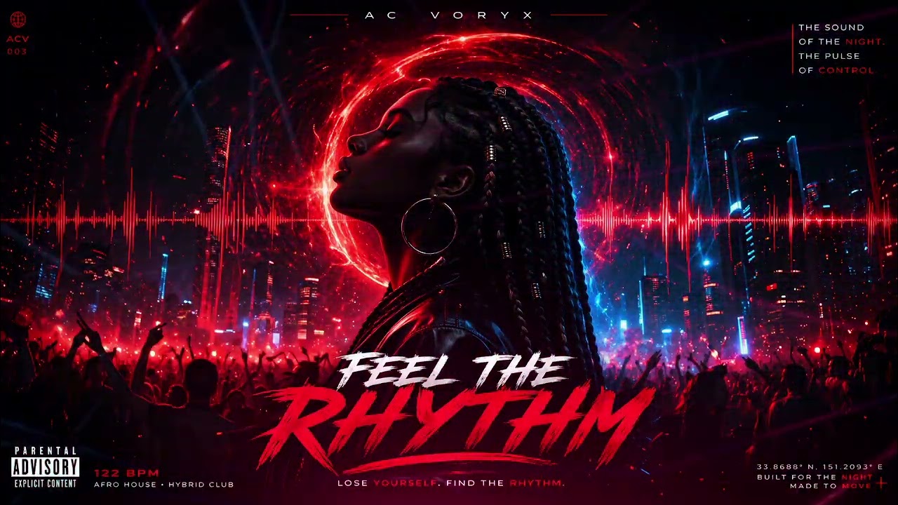 FEEL THE RHYTHM 🔥 | AC VORYX – Afro House x Dark Club (122 BPM) | Viral Energy