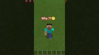 Why ?? || Tell me in comments👍 #minecraft #comdey😅 #funny🤣 #subscribe❤️💯☑️