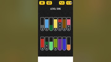 【Water Sort Puzzle】 Level 1395