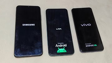 Samsung A22 vs Lava Yuva 3 vs Vivo Y51 Reboot Speed Test
