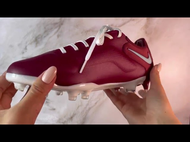 Бутсы NikeTiempo Legend 9 FG бордовые