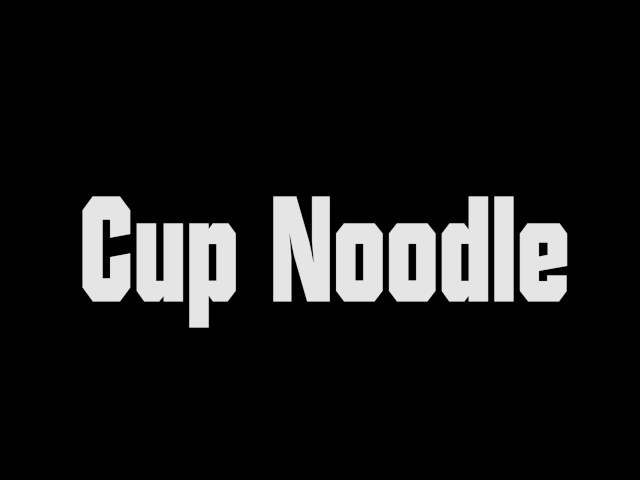 Instant Cup Noodle Sound Effect class=