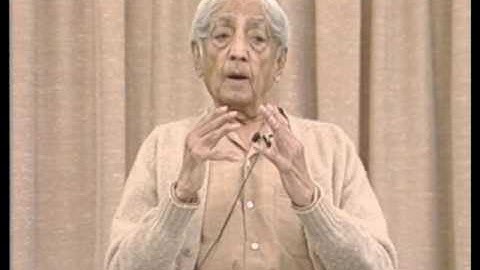 Does attention become a constant spontaneous state of action? | J. Krishnamurti
